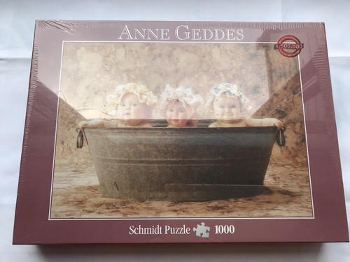 Schmidt Spiele Puzzle 1000 Pezzi – Anne Geddes: "Otto Orsetti" – Arte Fotografica Per Adulti E Ragazze