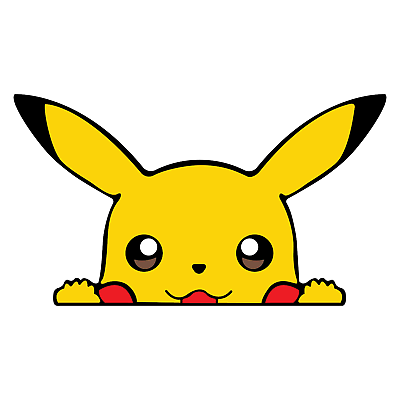 Free Cute Pokémon Pikachu PNG Sticker – Download Free Now!