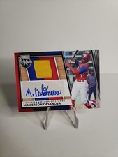 Mailerson Casanova 2022 Panini Elite Extra Edition Auto #DMS-MC Jersey Dominican