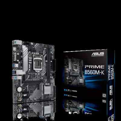 ASUS PRIME B560M-K LGA1200 11th Gen/10th Gen Core/Pentium/Celeron