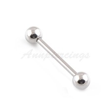 1&more 14G All Size 5mm Ball 316L Steel Strai...
