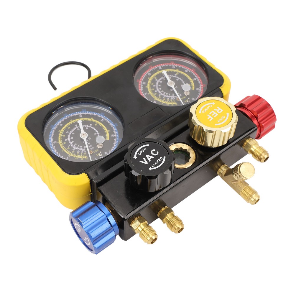 New AC Manifold Gauge Set Professional Car Manifold Pressure Gauges
