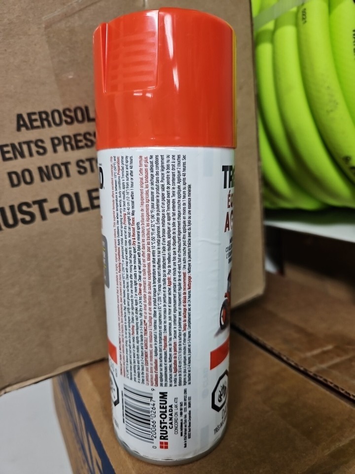 RustOleum Tremclad Kubota Orange Spray Paint 12 oz. 340g eBay