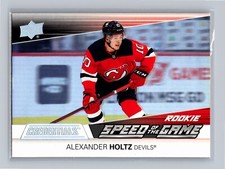 2021-22 Upper Deck Credentials - Speed of the Game Rookies Alexander Holtz (RC)