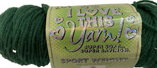 I Love This Yarn! Sport Weight green, knit, c...