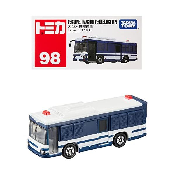Takara Tomy Tomica Nr. 98 Personentransporter Bus Mini Auto Spielzeug Kostenl...-image
