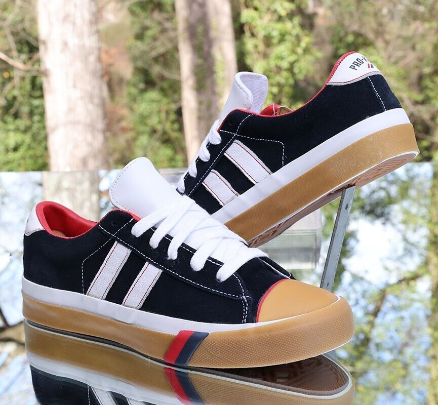 Pro Keds Royal Plus Suede 2007 Men's Size 7.5 Blue Red Gum Pro Keds Royal Plus Suede 2007 Men's Size 7.5 Blue Red Gum
