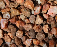 Carnelian from Brazil - Rough Rocks for Tumbling - Bulk Wholesale options