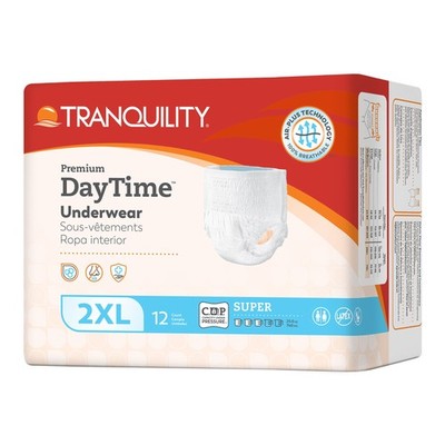 Tranquility Disposable Underwear 2X-Large 63 12 Ct
