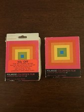 3 Vintage POLAROID Type 88 Land Film Vtg expired 1974 Sealed In Boxes