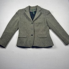Lauren Ralph Lauren Women's Herringbone Tweed Blazer