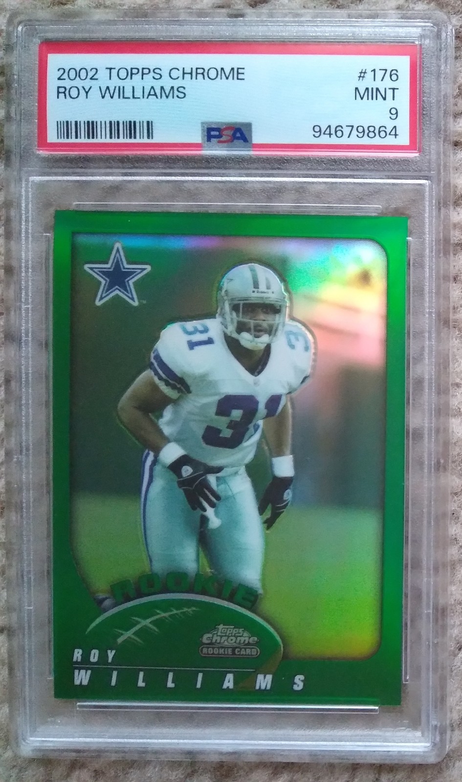 Roy Williams Topps Chrome #176 Refractor