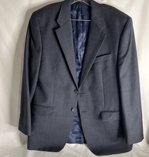 Lauren Ralph Lauren Men Plaid Two Button Blazer Wool Sport Coat Jacket Size 42R