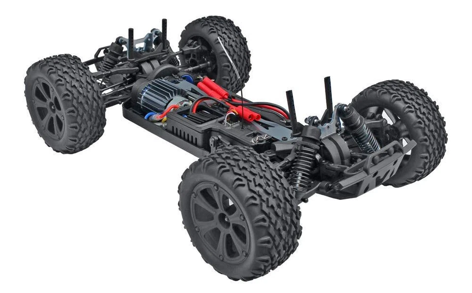 REDCAT Blackout XTE 1/10 Electric Monster SUV Silver 4WD # RER07011 - Image 2 of 4