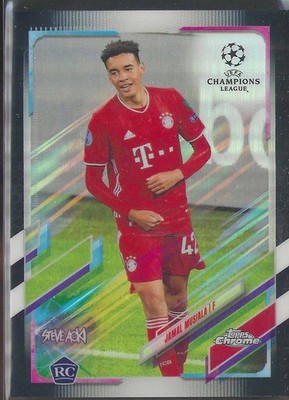 2021 Topps Chrome Steve Aoki Neon Future Jamal Musiala  /99 UEFA FC Bayern #81
