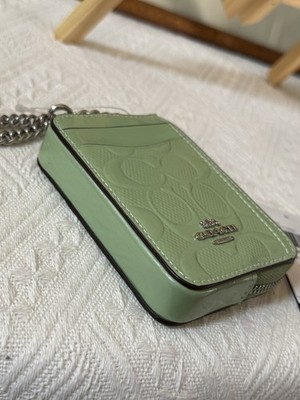 COACH グレー　カーキ　 ポーチ ケース付き　CAH95 COACH グレー カーキ ポーチ ケース付き CAH95の通販 | THEDANCECREATIONS