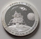 1997 American Mint Conquest of Space Apollo XII 12 Silver 20g Proof Medal