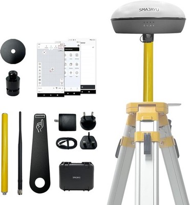 GPS Surveying Equipment Rover Base Switched Freely,Surveying Software Included