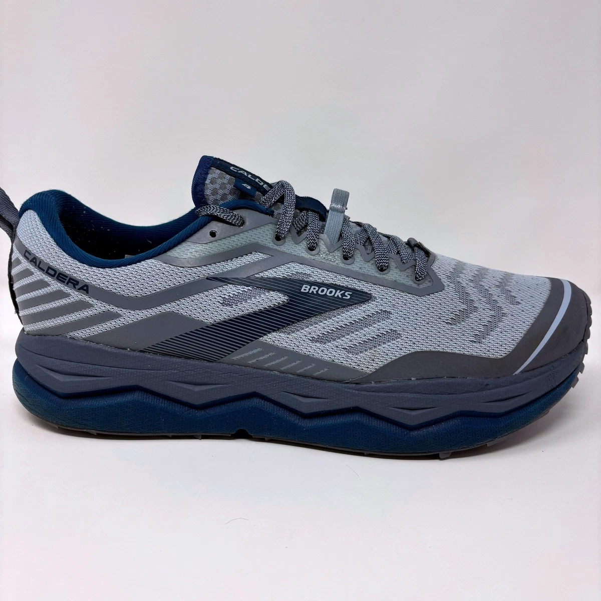 Brooks Caldera 4 Size 12.5 Men\'s Grey Blue Trail Running Shoes 1103281D434 Gear Review: Brooks Caldera 4 Trail Running Shoe - The Trek main image 3