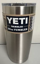 Yeti 20oz Stainless Steel Tumbler MagSlider Lid Cup Mug Vacuum Rambler NEWSEALED