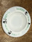 VTG Advertising Ashtray Kools  Penguin Milk Glass Opalex Made In France 5.25” C