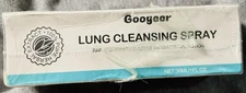 Googeer LUNG CLEANSING SPRAY 100% PURE HERBAL EXTRACT ACTIVE ANTIBACTERIAL 1 oz