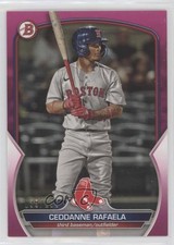2023 Bowman Prospects Fuchsia /299 Ceddanne Rafaela #BP-29 0ps8