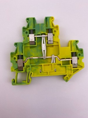 Schneider NSYTRV24DPE Polyamide Grounding Terminal Block 1 Pole 1000 Volt,DIN mt