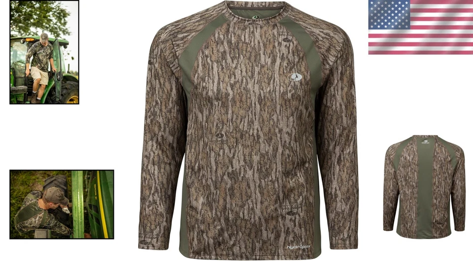Cool and Comfortable Men's Camo Hunting Shirt for Turkeys, Deer, and More - Image 2 of 4