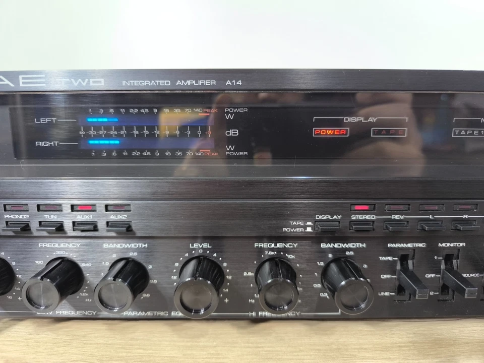 SAE TWO A-14 STEREO AMPLIFICATORE INTEGRATO CON EQUALIZZATORE PARAMETRICO - TOP! - Immagine 3 di 4