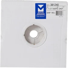 381240-1-1/2" x 50 yards Shop Roll, 240 Grit