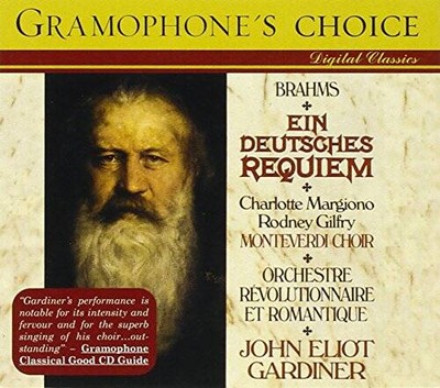 Brahms: Ein deutsches Requiem, Op 45 - Audio CD By J Brahms - GOOD