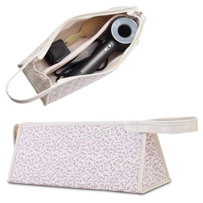 Quilted Travel Case Compatible with Dyson Airwrap & Shark Flexstyle, Cotton F...
