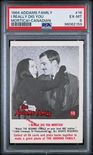 1974 Addams Family #16 PSA 6 Canadian I Really Dig You Morticia With Gomez