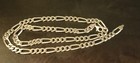 24" 6mm 39g Heavy Sterling Silver Figaro Link Chain Necklace — photo 1