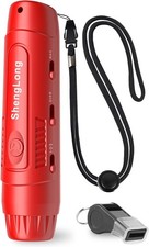 Electronic Whistle with 3 Tones  3 High Volume Settings - Battery Powered Emerg