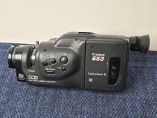 Canon E53 CCD Canovision 8mm Camera No Power Cable  For Parts / Repair