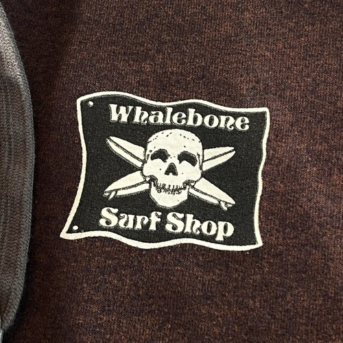 Whalebone OBX Full Zip Hoodie Jacket XL Mens Rust/Black Sweatshirt Skull Logo - Picture 8 of 11