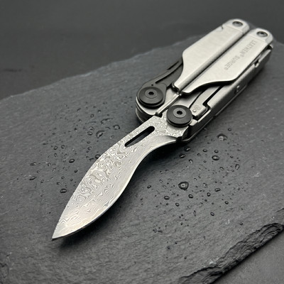 Give Your Leatherman Surge the Upgrade It Deserves   VG10 Damascus Blade