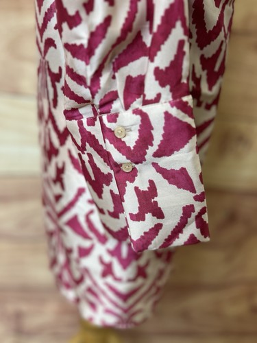 Mango Pink/White Satin Wrap Dress, Size UK14, Formal/Occasion, BNWT - Picture 4 of 14