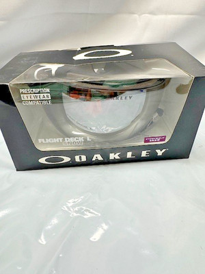Oakley  Flight Deck  XL Goggles  12W -OO7050-0100-Matte Black w/ Prizm black*