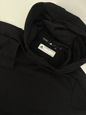 Adidas Men s Long Sleeve Fleece Hoodie 03/18 C48978 0V9001 Fitness Workout