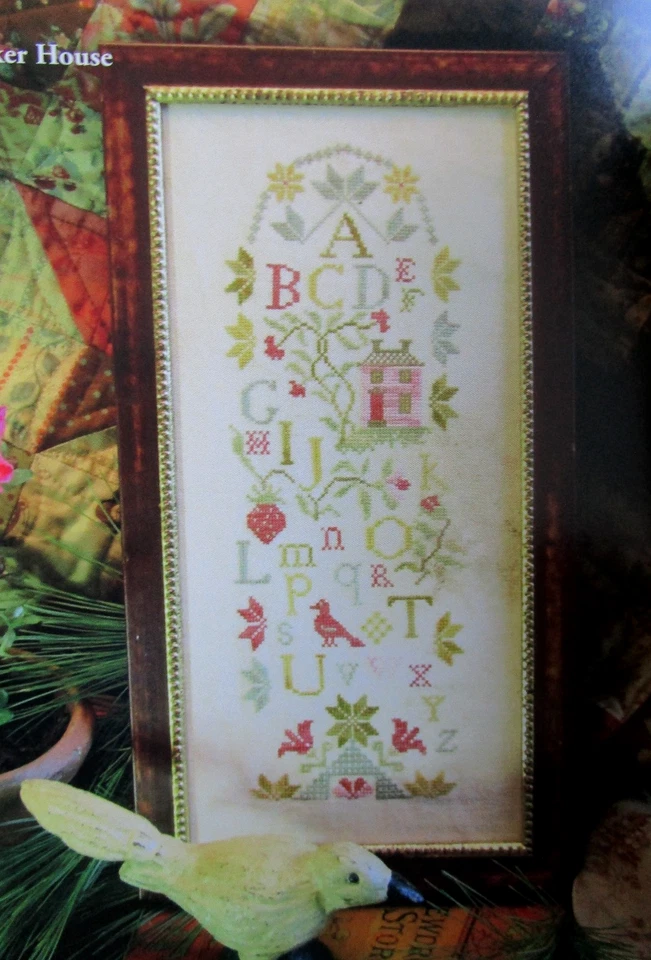 Blackbird Designs "With Needle & Thread" Counted Cross Stitch Pattern Booklet - Image 4 of 4