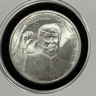 President Donald J Trump 2020 Rare Coin 1 Troy Oz .999 Fine Silver