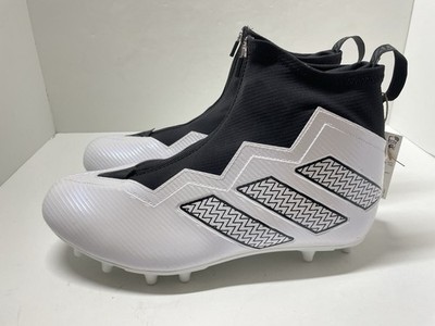 Adidas Nasty Fly 2E Team White Black GX1781 Men's Football Cleats Size 11
