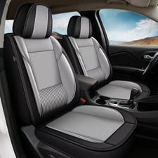 Car Seat Covers For Dodge Grand Caravan 2008-2020 Pu Leather Cushions 2 Seat Car Seat Covers For Dodge Grand Caravan 2008-2020 Pu Leather Cushions 2 Seat