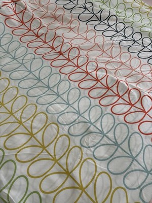 Orla Kiely 100 % Baumwolle Regenbogenstiel Super King Bettbezug