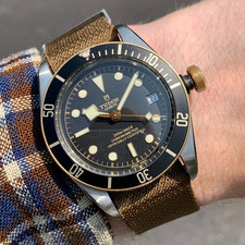 Tudor Black Bay S&G 79733N Automatic 41mm Divers Wristwatch - Box & Papers
