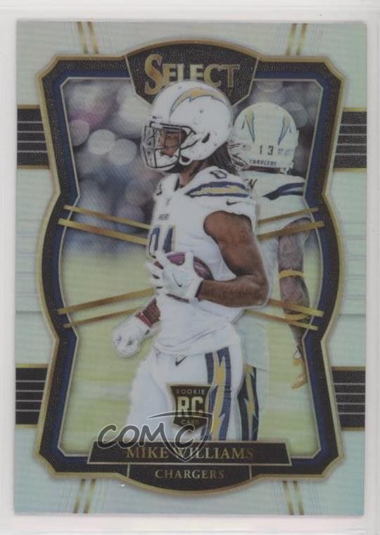 2017 Panini Select Premier Level Silver Prizm Mike Williams #138 jc3
