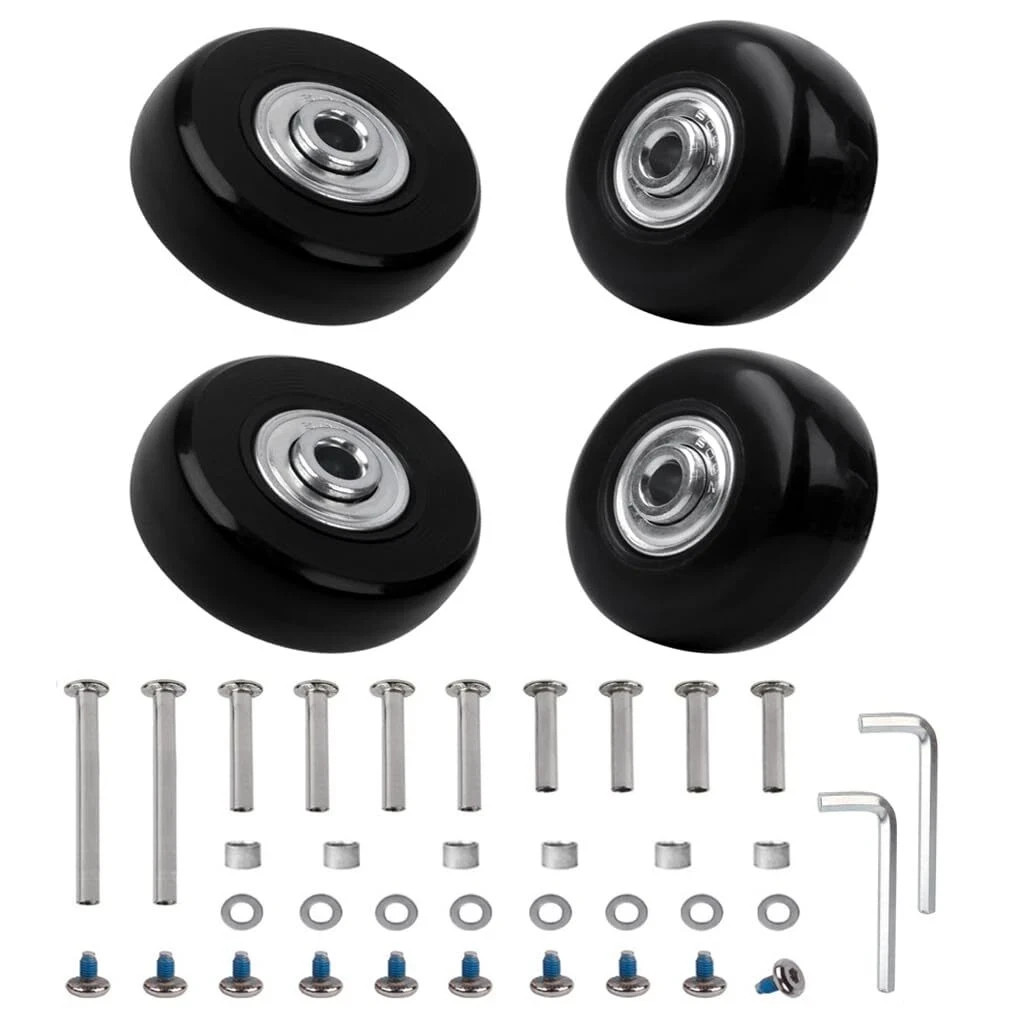 45mm X 18mm Set Of 4 Luggage Suitcase Replacem...